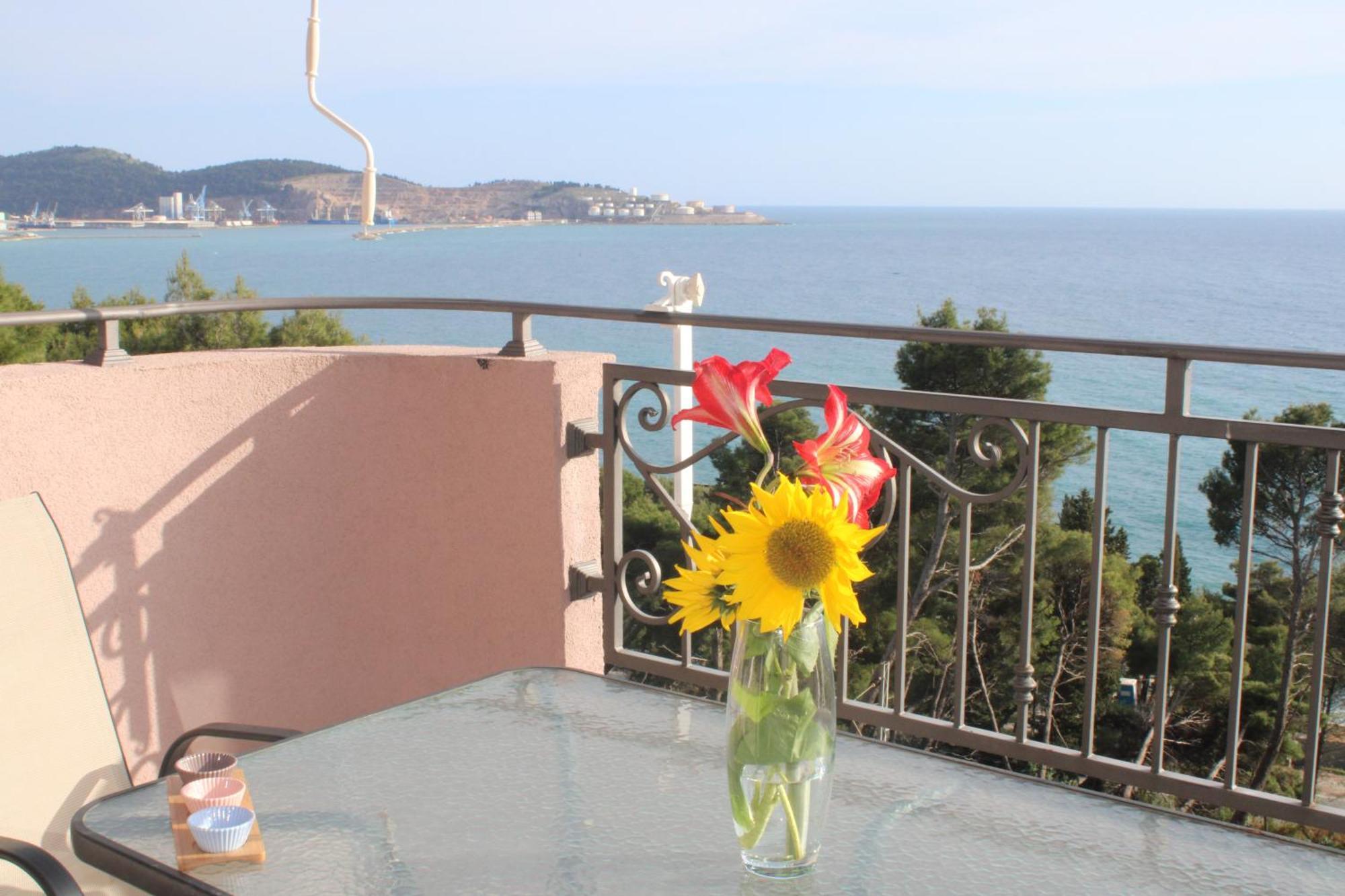 Vila Pogled Apartment บาร์ ภายนอก รูปภาพ